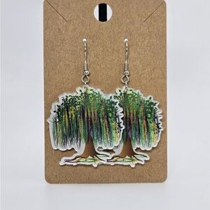 Tree Design Earrings